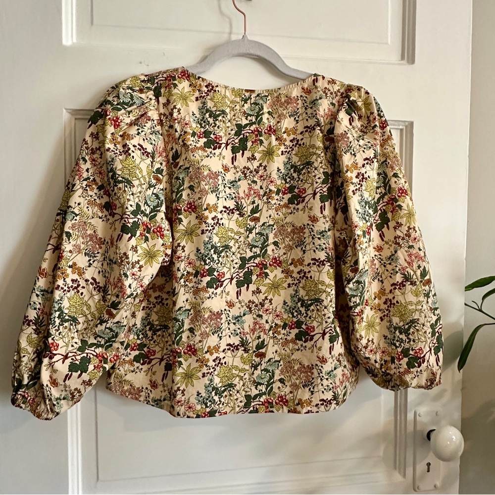 NEW MEADOWS Floral Blouse,‎ Sz S - Picture 12 of 13